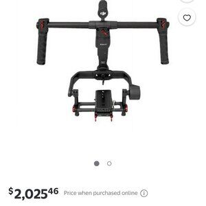 DJI Ronin-M 3-Axis Handheld Gimbal Stabilizer